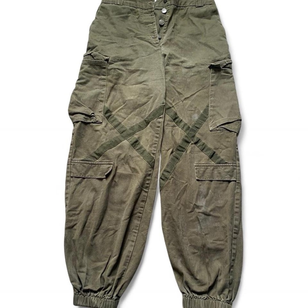 Olive Green Cargo Pants